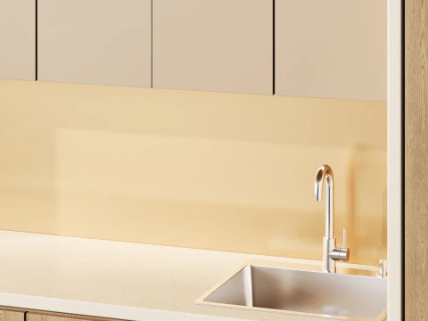Cozinha moderna 01 Modelo 3D