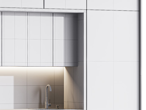 Modern kitchen 01 3Dモデル