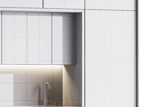 Cozinha moderna 01 Modelo 3D