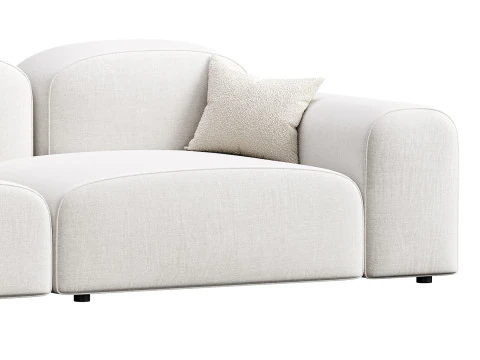 Divano moderno e solido Modello 3D