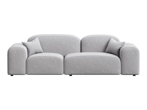 Modern Solid Sofa 3D Model