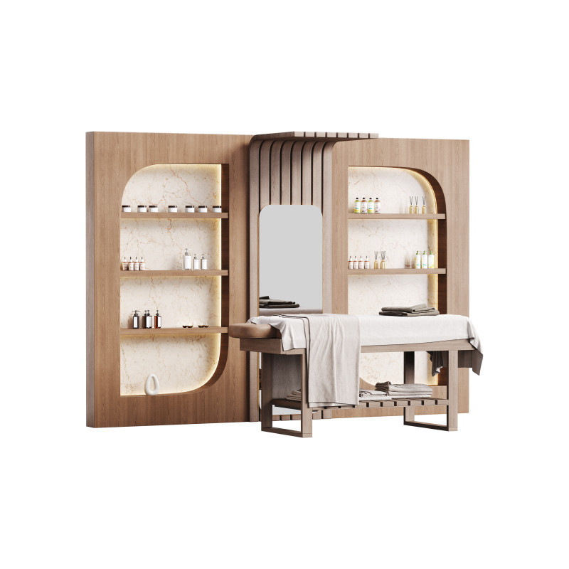 Modern spa and accessories 01 3D Model .c4d .max .obj .3ds .fbx .stl .blend 