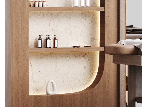 Modern spa and accessories 01 3D Model
