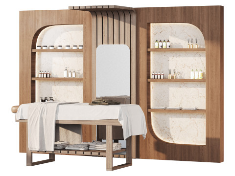Modern spa and accessories 01 3D Model
