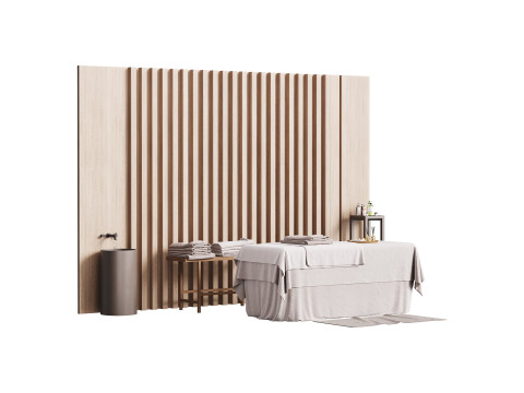 Modern spa and accessories 02 3Dモデル