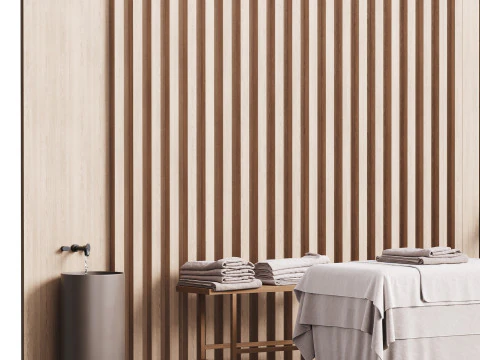 Modern spa and accessories 02 3D Model