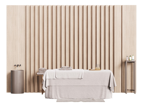 Modern spa and accessories 02 3Dモデル