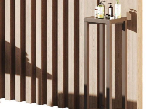 Modern spa and accessories 02 3D Model