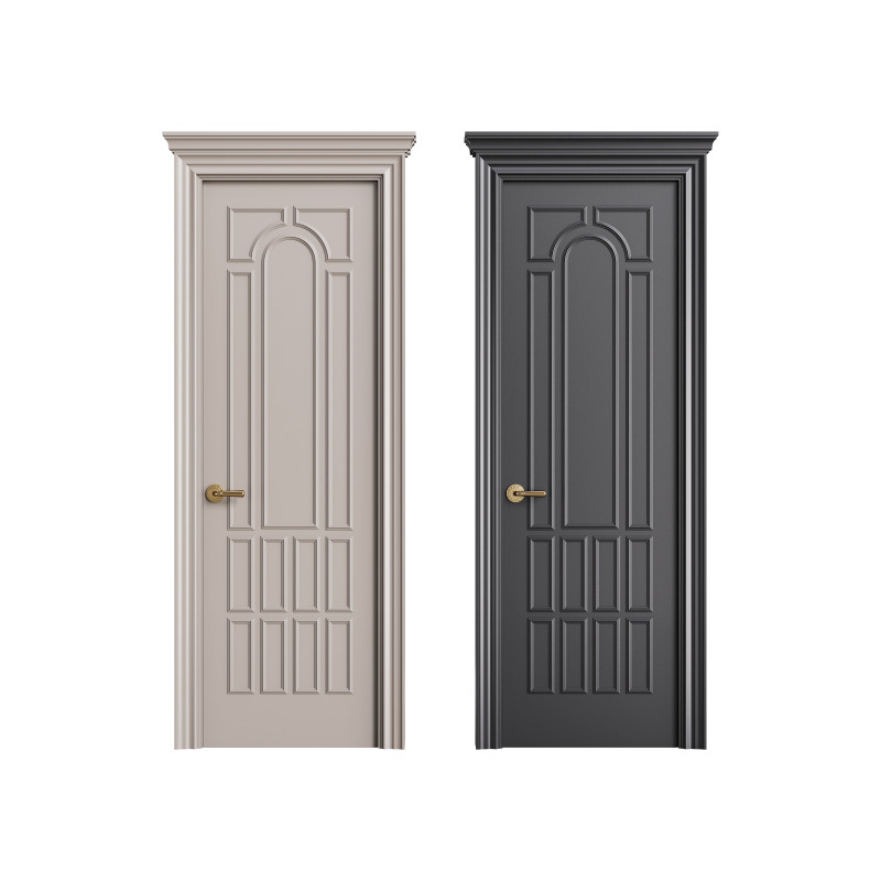 Modern entrance door 23 3D Модель .c4d .max .obj .3ds .fbx .stl .blend 