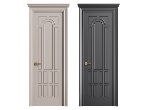 Modern entrance door 23 3D Model