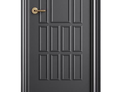Modern entrance door 23 3D Модель