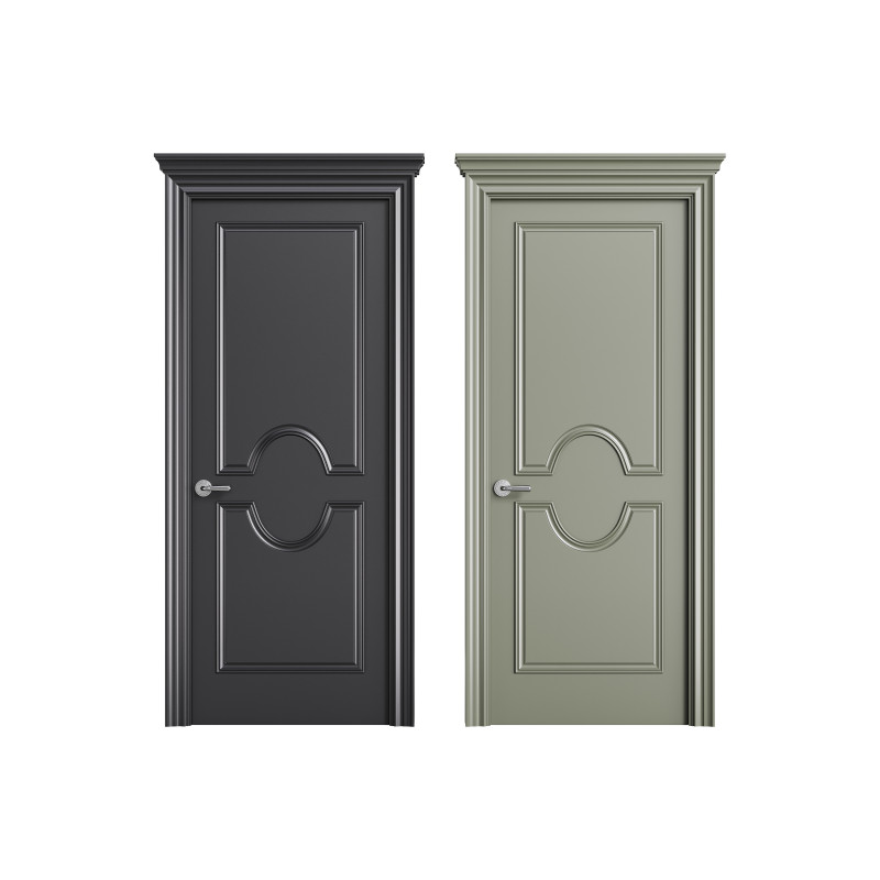 Modern entrance door 24 3D Модель .c4d .max .obj .3ds .fbx .stl .blend 