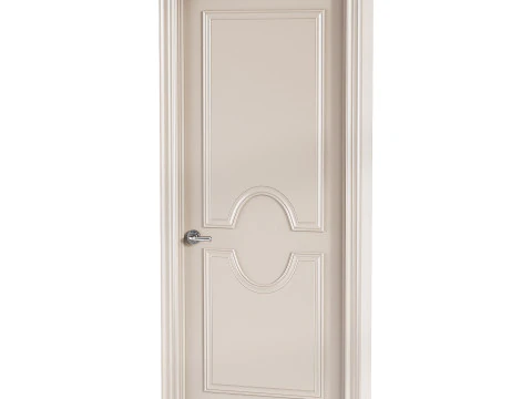 Modern entrance door 24 3D Model