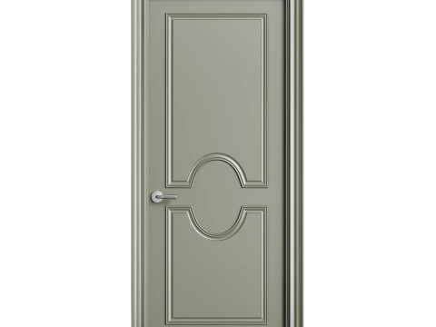 Modern entrance door 24 3D Model