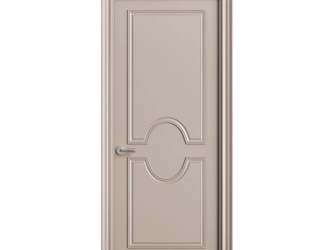 Modern entrance door 24 3D Model