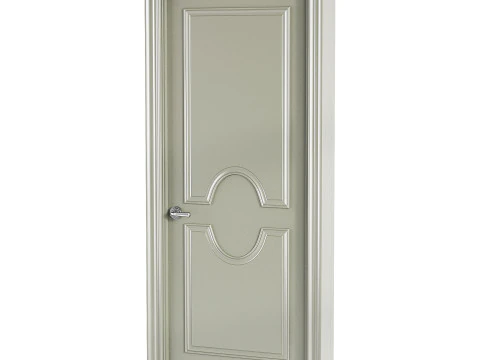 Modern entrance door 24 3D Model