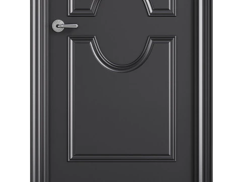 Modern entrance door 24 3D Model