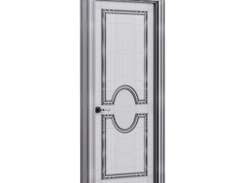 Modern entrance door 24 3D Model