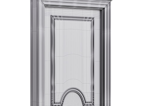 Modern entrance door 24 3D Модель