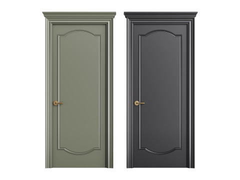 Modern entrance door 25 3D 模型