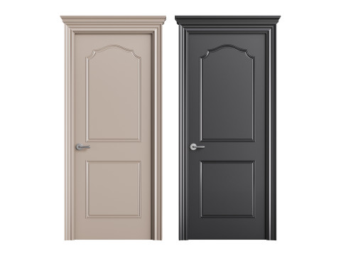 Modern entrance door 26 3D Model