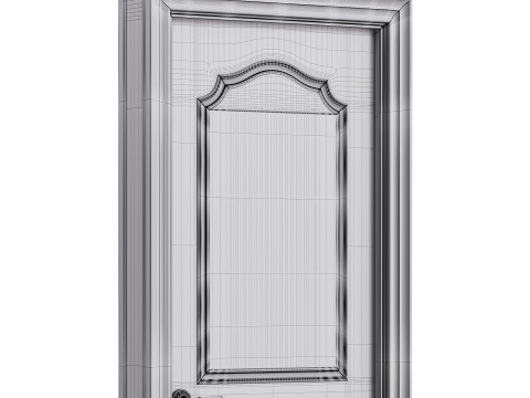 Modern entrance door 26 3D Model