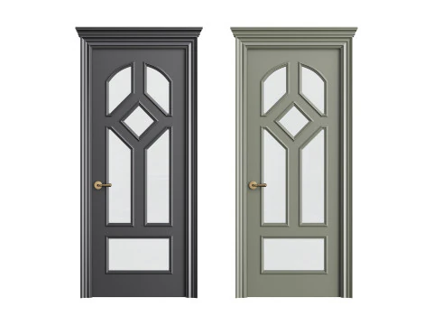 Porta d'ingresso moderna 27 Modello 3D