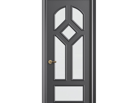 Modern entrance door 27 3D Model