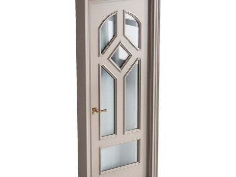 Modern entrance door 27 3D Model