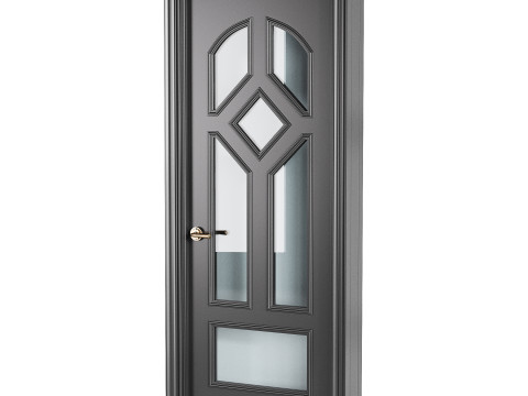Modern entrance door 27 3D Model