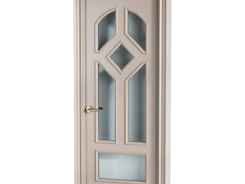 Modern entrance door 27 3D Model