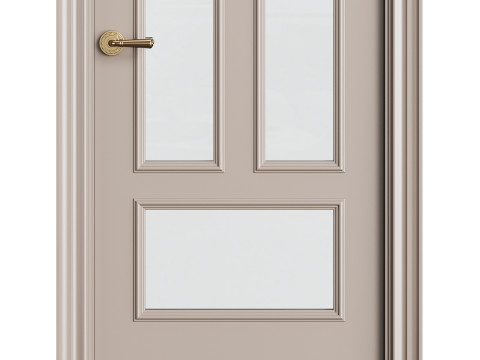 Modern entrance door 27 3D Model