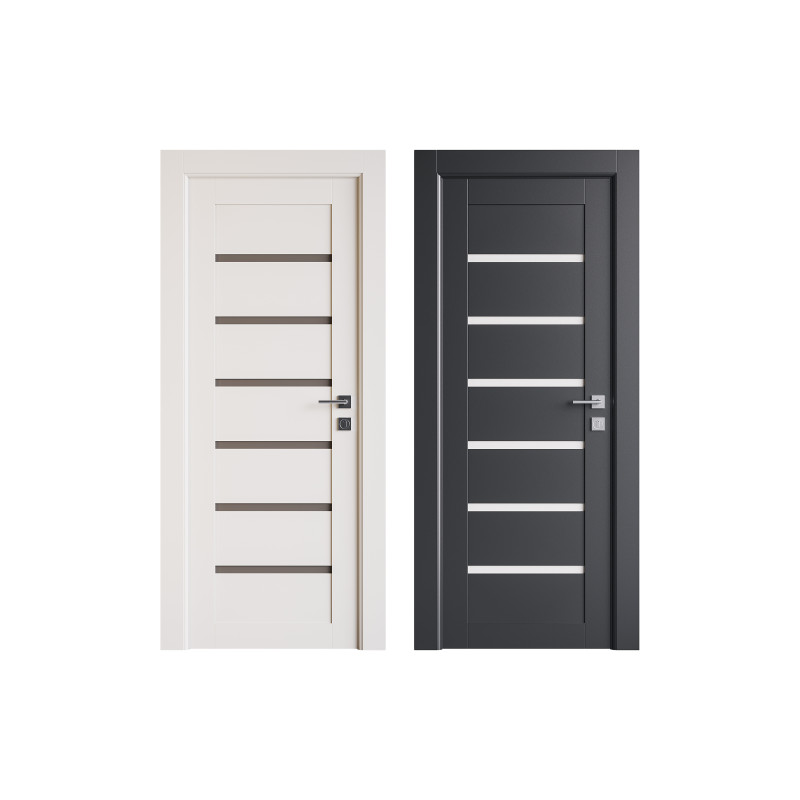 Modern entrance door 28 3D Model .c4d .max .obj .3ds .fbx .stl .blend 
