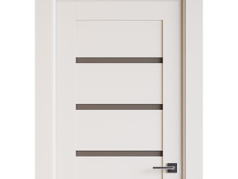Modern entrance door 28 3D Model