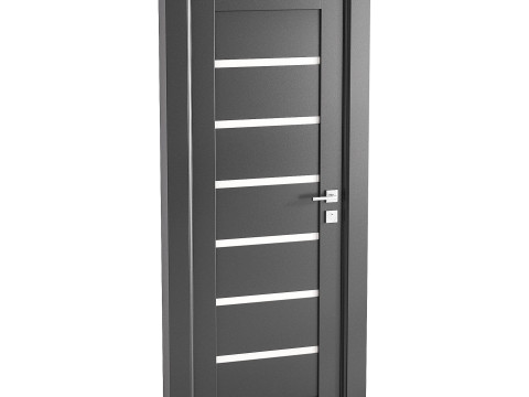 Modern entrance door 28 3D Model