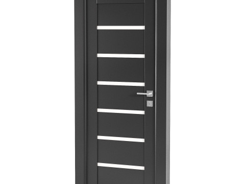 Modern entrance door 28 3D Model