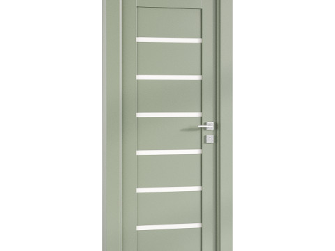 Modern entrance door 28 3D Model