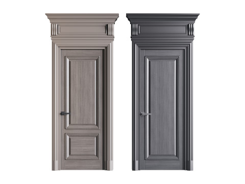 Modern entrance door 29 3D Model