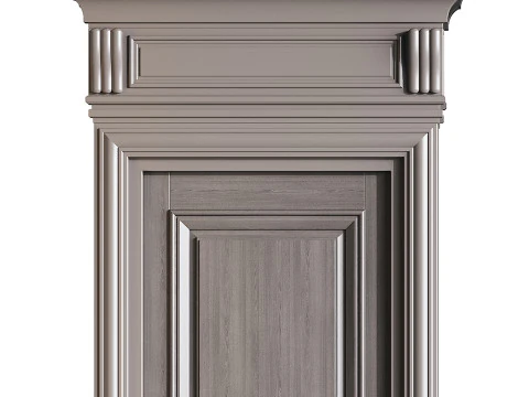 Porta d'ingresso moderna 29 Modello 3D