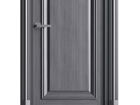 Modern entrance door 29 3D Model