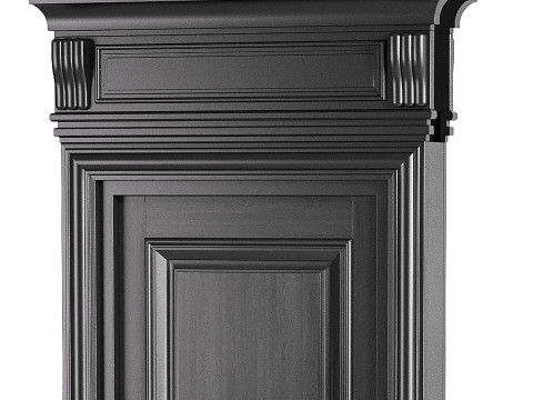 Modern entrance door 29 3D Model