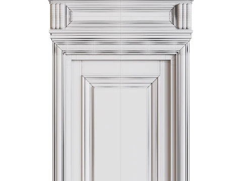 Porta d'ingresso moderna 29 Modello 3D