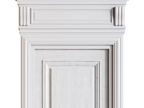 Modern entrance door 30 3D Модель