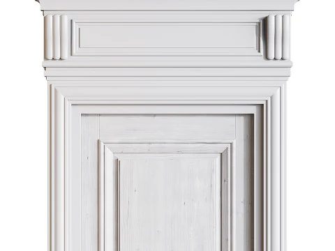 Modern entrance door 30 3D Model