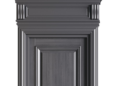 Modern entrance door 30 3D Модель