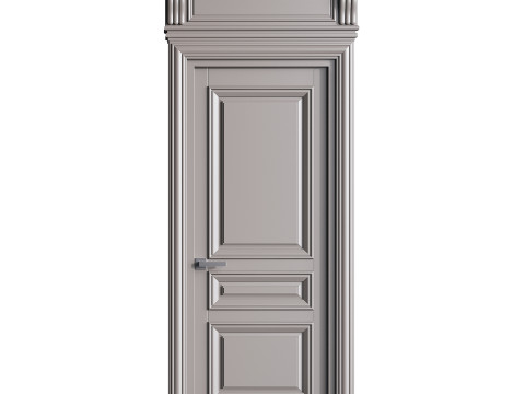Modern entrance door 30 3D Модель
