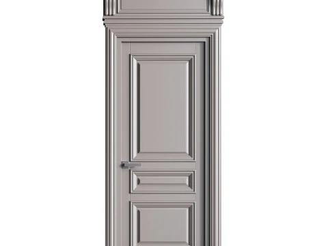 Modern entrance door 30 3D Model