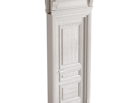 Modern entrance door 30 3D Model