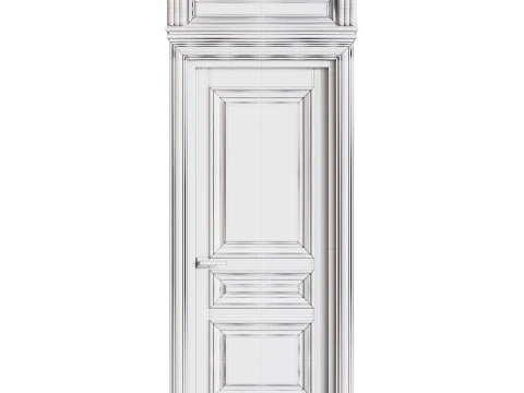 Modern entrance door 30 3D Model