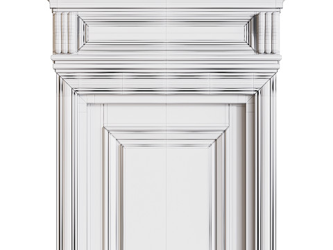 Modern entrance door 30 3D Модель